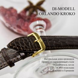 Ремешок Di-Modell ORLANDO Kroko коричневый